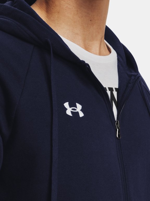 Худі Under Armour Rival Fleece FZ Hoodie M - синій