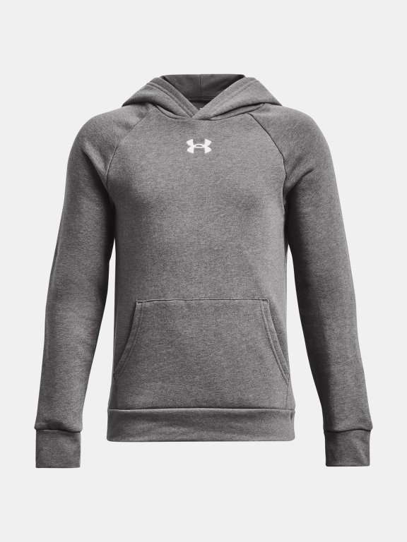 Худі Under Armour UA Rival Fleece Hoodie J - сіре