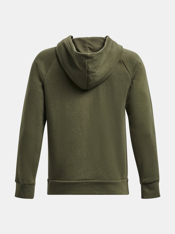 Худі Under Armour UA Rival Fleece Hoodie J - зелене