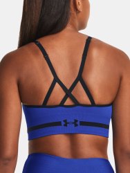 Podprsenka Under Armour UA Seamless Low Long Bra W - modrá