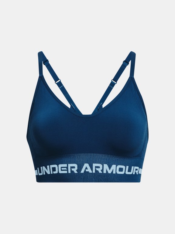 Безшовний бюстгальтер Under Armour UA Seamless Low Long-BLU