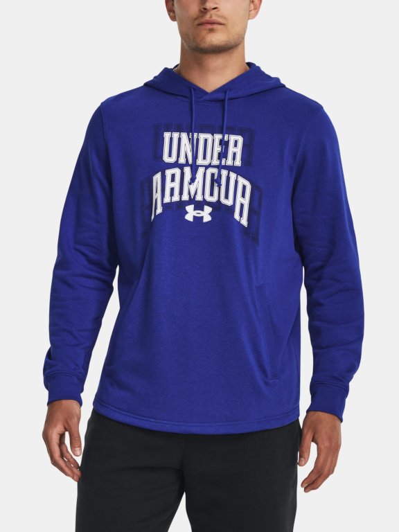 Кофта Under Armour UA Rival Terry Graphic HD-BLU