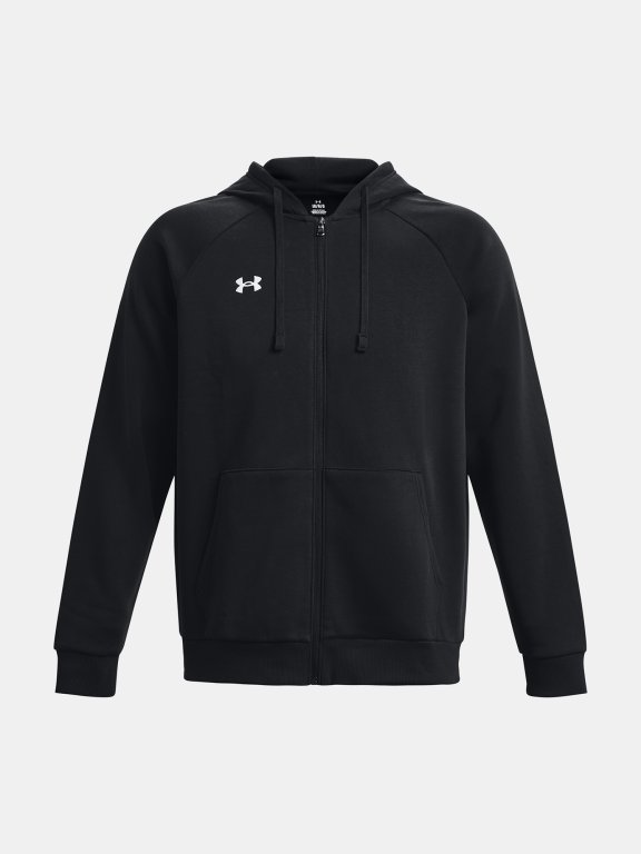 Худі Under Armour Rival Fleece FZ Hoodie M - чорний