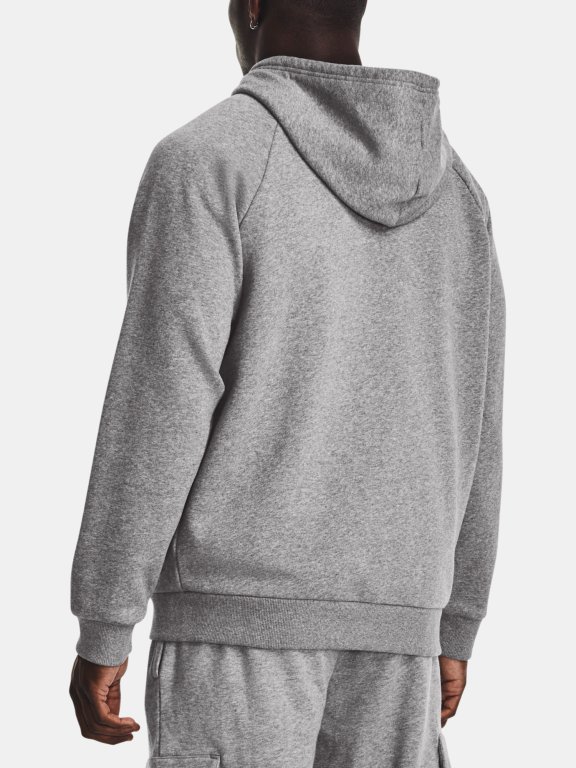 Худі Under Armour Rival Fleece FZ Hoodie M - сірий