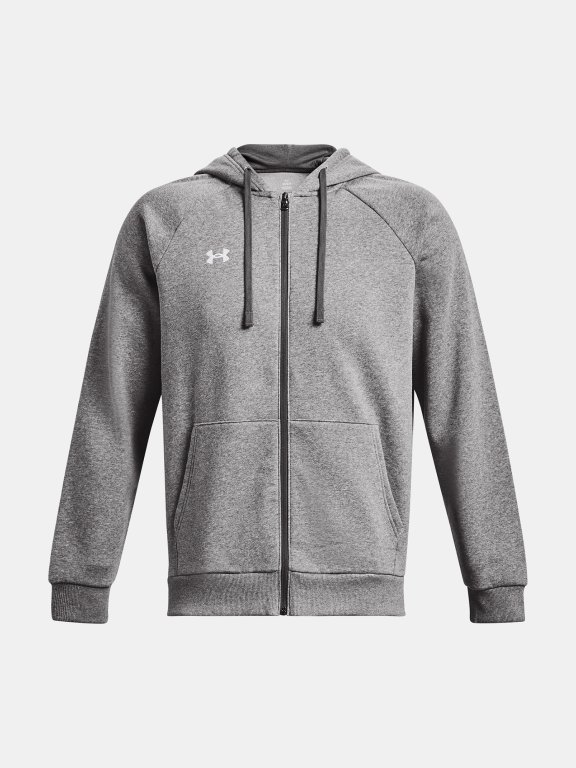 Худі Under Armour Rival Fleece FZ Hoodie M - сірий