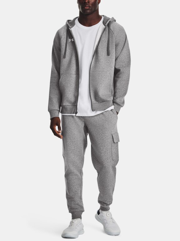 Худі Under Armour Rival Fleece FZ Hoodie M - сірий