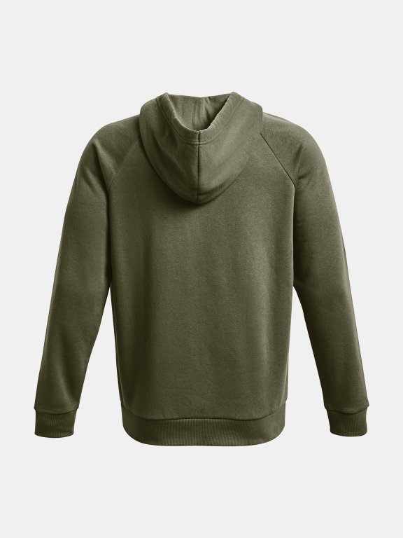Худі Under Armour Rival Fleece FZ Hoodie M - зелений