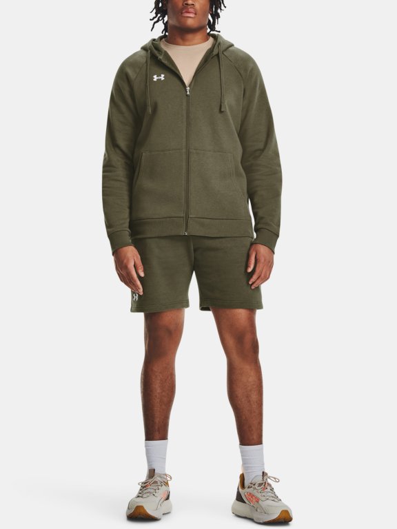 Худі Under Armour Rival Fleece FZ Hoodie M - зелений