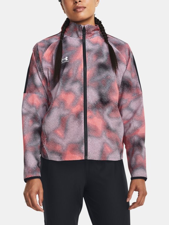 Куртка Under Armour UA W's Ch. Pro Track PRNT-RED