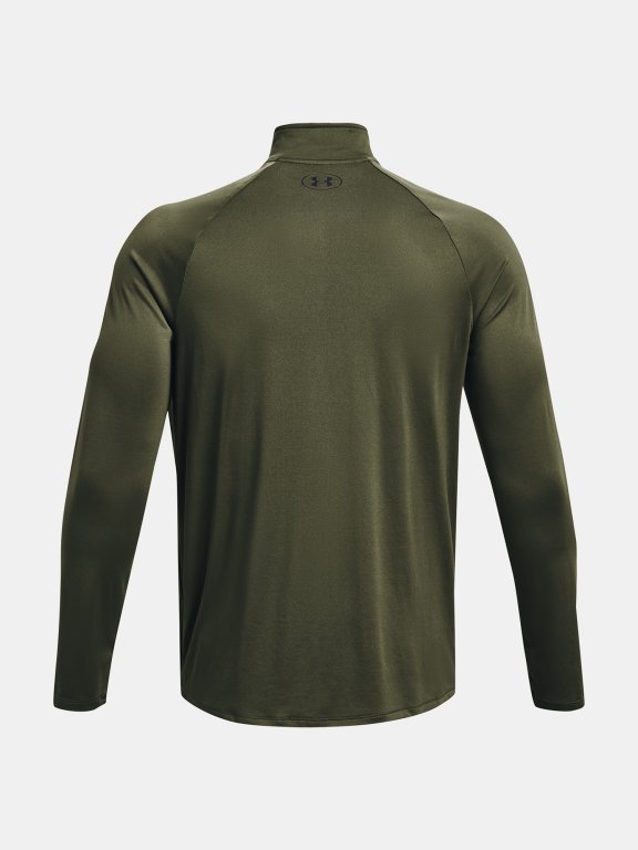 Футболка Under Armour UA Tech 2.0 1/2 Zip-GRN