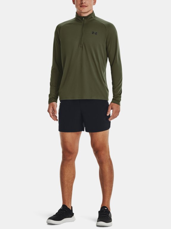 Футболка Under Armour UA Tech 2.0 1/2 Zip-GRN