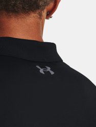 Футболка Under Armour UA Performance 3.0 LS Polo-BLK