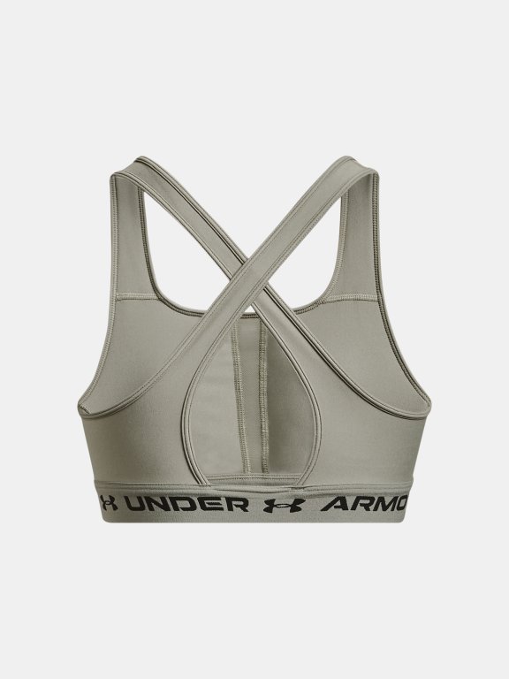 Бюстгальтер Under Armour Crossback Mid Bra W - зелений