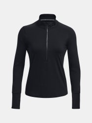 Футболка Under Armour UA Qualifier Run 1/2 Zip-BLK