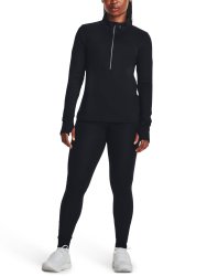 Футболка Under Armour UA Qualifier Run 1/2 Zip-BLK