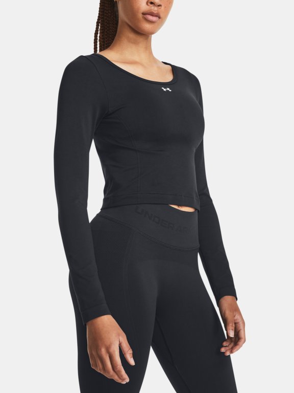 Футболка Under Armour UA Train Seamless LS-BLK