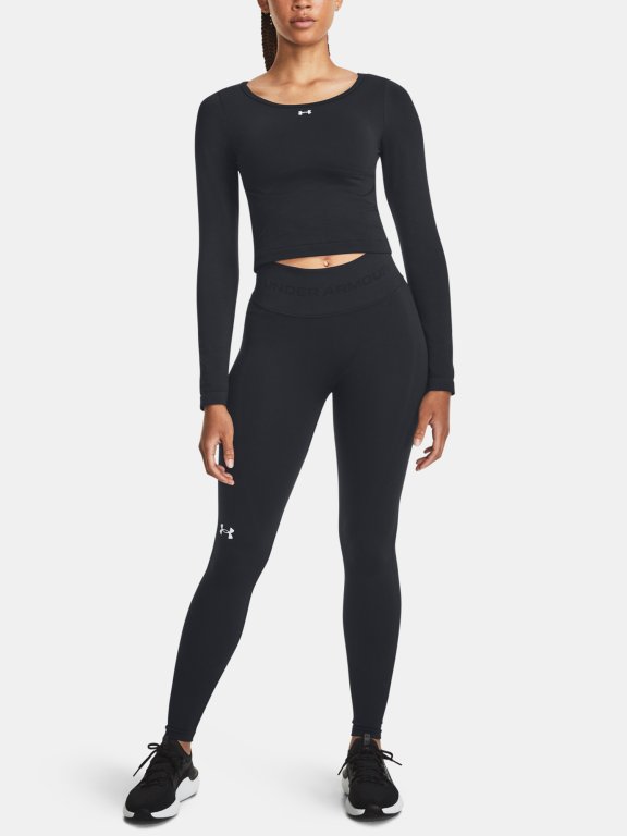 Футболка Under Armour UA Train Seamless LS-BLK