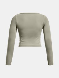 Tričko Under Armour Train Seamless LS W - zelená