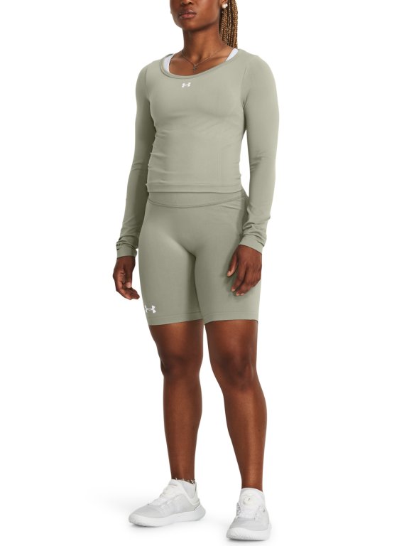Tričko Under Armour Train Seamless LS W - zelená