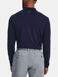 Футболка Under Armour UA Performance 3.0 LS Polo-BLU
