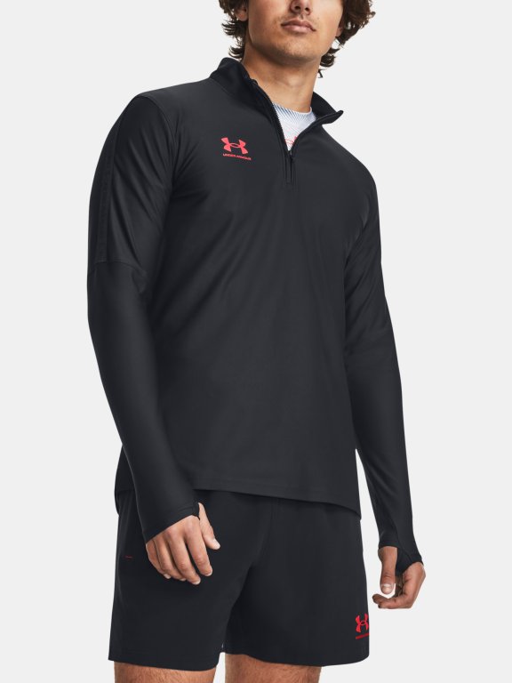 Толстовка Under Armour UA M's Ch. Pro 1/4 Zip-BLK