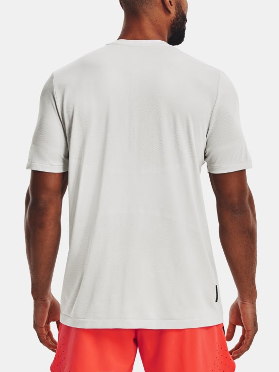 Футболка Under Armour UA Rush Seamless Legacy SS-WHT