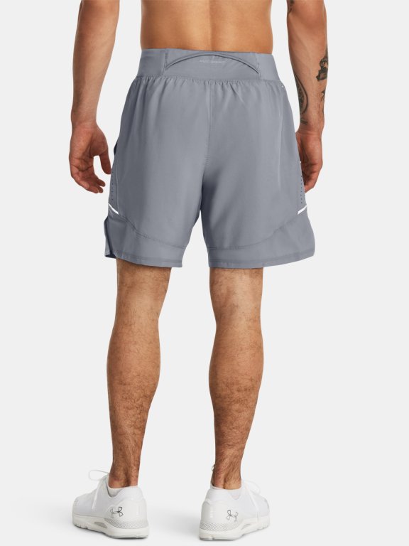 Шорти Under Armour LAUNCH ELITE 2in1 7'' SHORT M - сірі