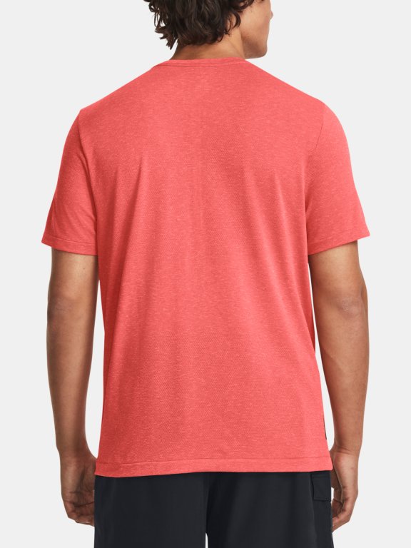 Tričko Under Armour UA Rush Seamless Legacy SS-RED