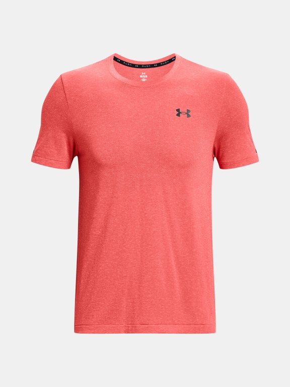 Tričko Under Armour UA Rush Seamless Legacy SS-RED