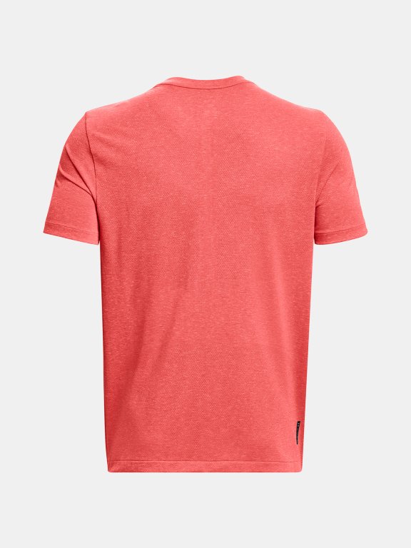Tričko Under Armour UA Rush Seamless Legacy SS-RED