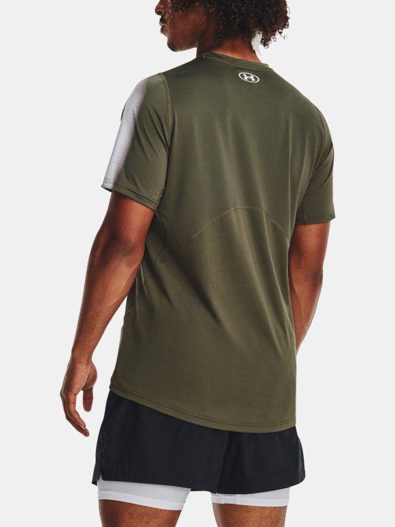 Футболка Under Armour UA HG Armour Nov Fitted SS M - зелена