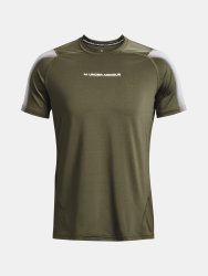 Футболка Under Armour UA HG Armour Nov Fitted SS M - зелена