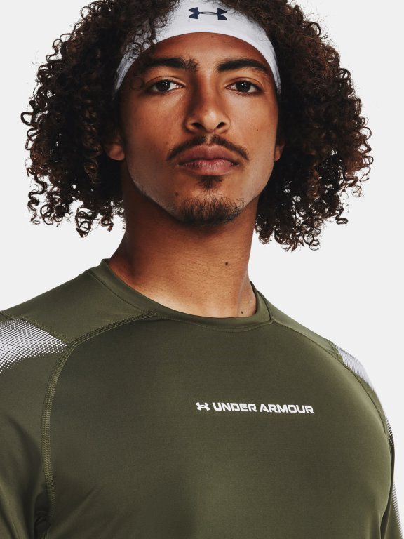 Футболка Under Armour UA HG Armour Nov Fitted SS M - зелена