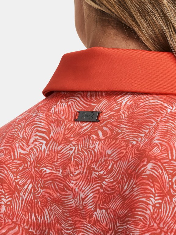 Футболка Under Armour UA Playoff Printed SS Polo-RED