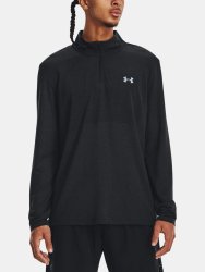 Футболка Under Armour UA SEAMLESS STRIDE 1/4 ZIP-BLK