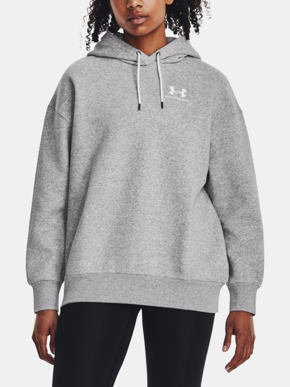 Худі Under Armour Essential Flc OS Hoodie-GRY