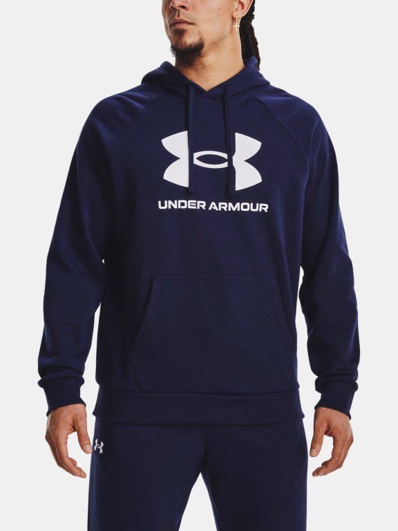 Худі Under Armour UA Rival Fleece Logo HD M - темно-синє