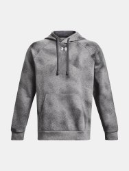 Mikina Under Armour UA Rival Fleece Printed HD M - šedá