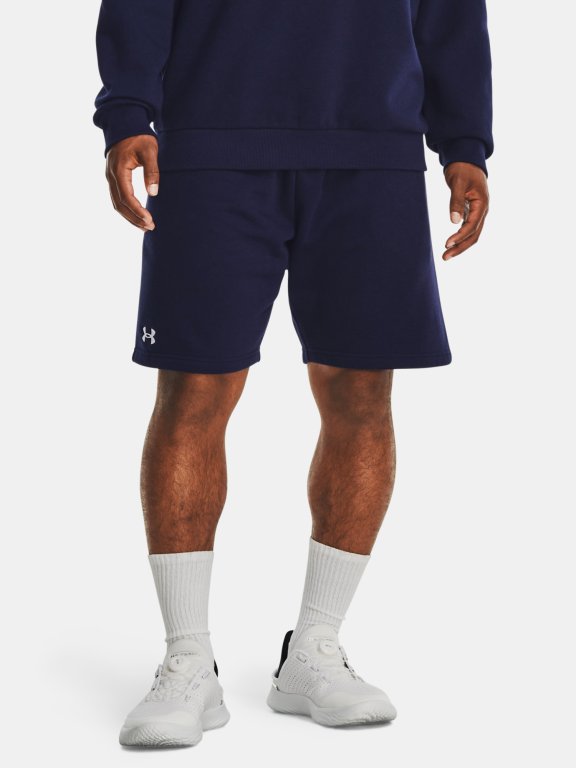 Шорти Under Armour UA Rival Fleece Shorts M - темно-сині
