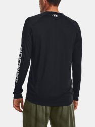 Футболка Under Armour UA Tech Prt Fill LS M - чорна