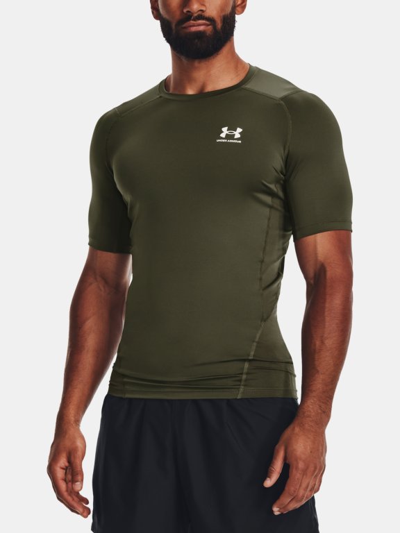 Футболка Under Armour UA HG Armour Comp SS M - зелена