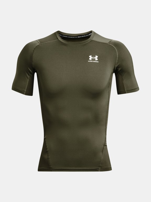 Футболка Under Armour UA HG Armour Comp SS M - зелена