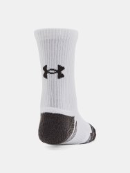 Шкарпетки Under Armour Y UA Perform Tech 3p Crew-WHT