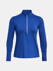 Футболка Under Armour UA Qualifier Run 1/2 Zip-BLU