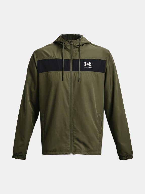 Bunda Under Armour SPORTSTYLE WINDBREAKER M - zelená