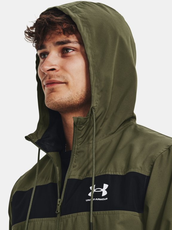Bunda Under Armour SPORTSTYLE WINDBREAKER M - zelená