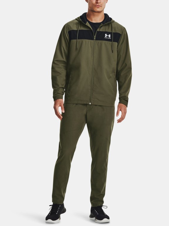 Bunda Under Armour SPORTSTYLE WINDBREAKER M - zelená