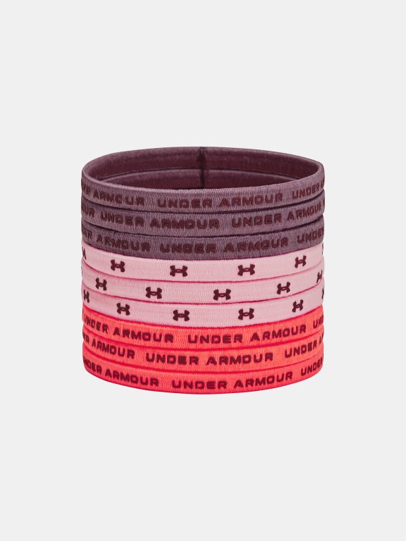 Гумки для волосся Accessories Under Armour Elastic Hair Tie 9PK - рожеві/фіолетові/червоні