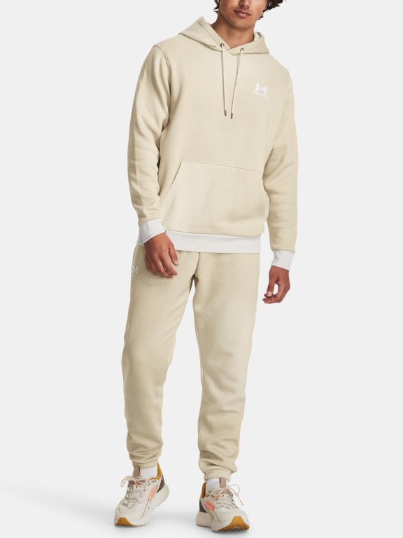 Світшот Under Armour UA Essential Flc Novelty HD M - бежевий