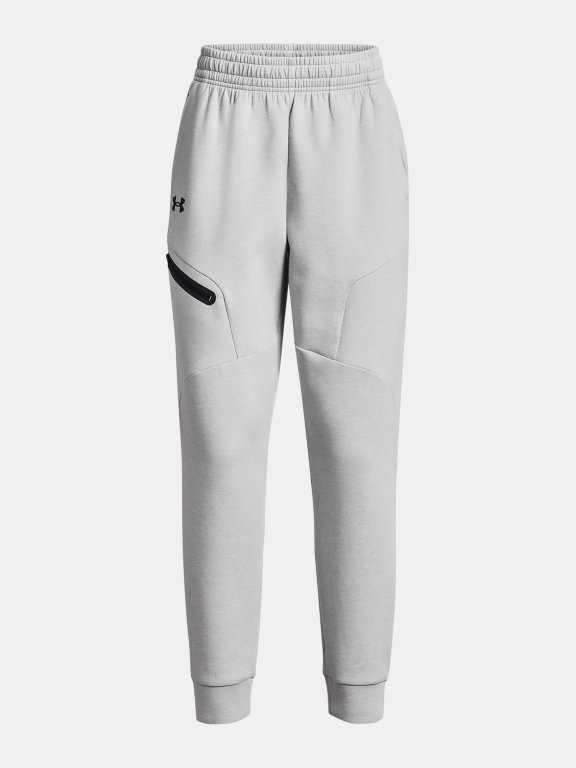 Штани Under Armour Unstoppable Flc Jogger W - сірий